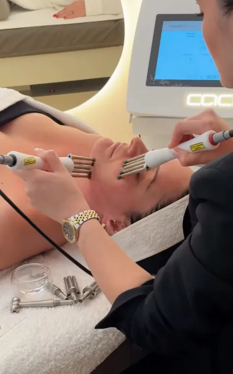 Professional skincare technology application